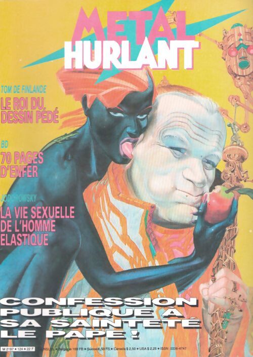 Livrenpoche : Métal Hurlant n°124 : Confession publique à sa sainteté - Collectif - Livre