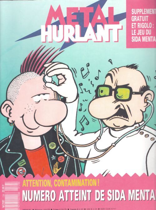 Livrenpoche : Métal Hurlant n°128 : Attention, contamination ! - Collectif - Livre