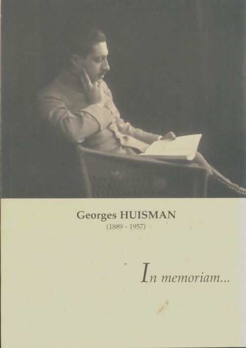 Livrenpoche : In memoriam - Georges Huisman - Livre