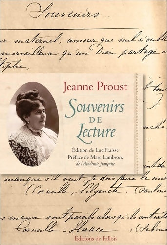 Livrenpoche : Souvenirs de lecture - Jeanne Proust - Livre