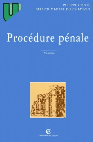 Livrenpoche : procédure Penale. 2eme Edition - Philippe Conte - Livre