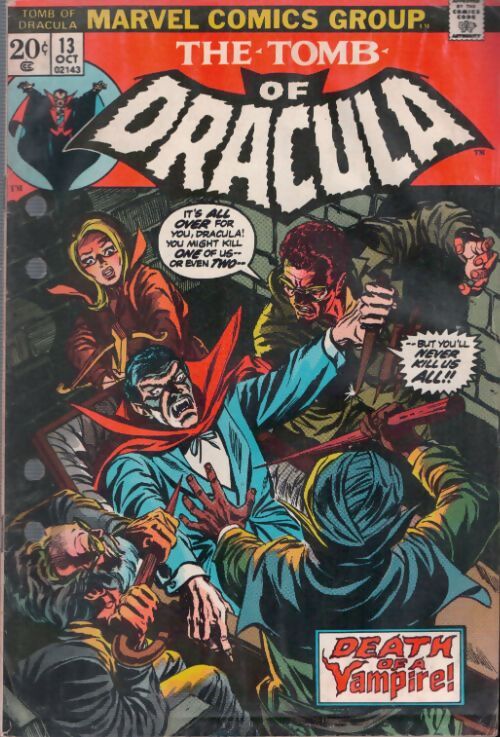 Livrenpoche : Tomb of Dracula n°13 : Death of a vampire ! - Collectif - Livre