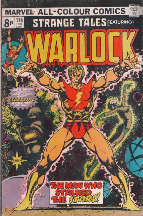 Livrenpoche : Strange tales & Warlock n°178 : The man who stalked the stars ! - Collectif - Livre
