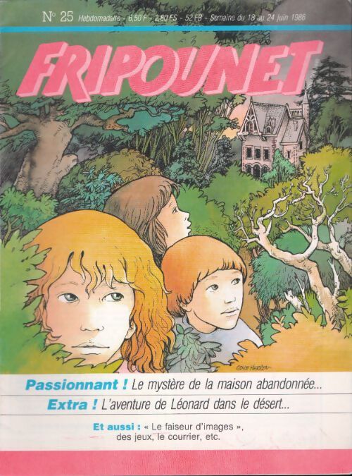 Livrenpoche : Fripounet 1986 n°25 - Collectif - Livre