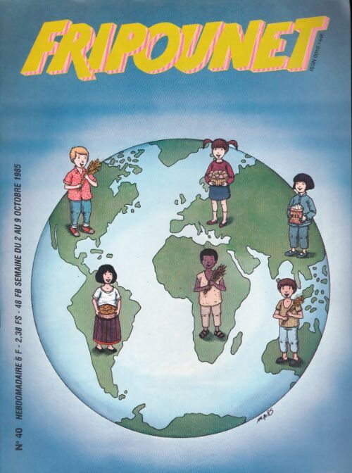 Livrenpoche : Fripounet 1985 n°40 - Collectif - Livre