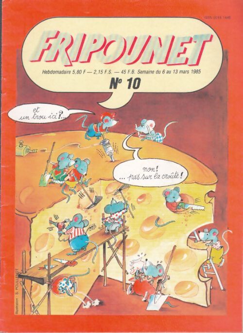 Livrenpoche : Fripounet 1985 n°10 - Collectif - Livre