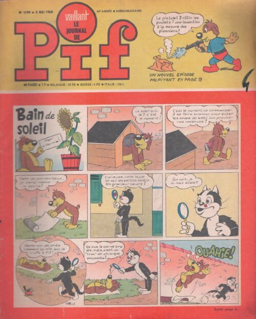 Livrenpoche : Le journal de Pif n°1199 - Collectif - Livre