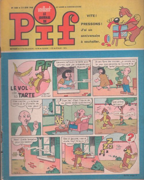 Livrenpoche : Le journal de Pif n°1203 - Collectif - Livre