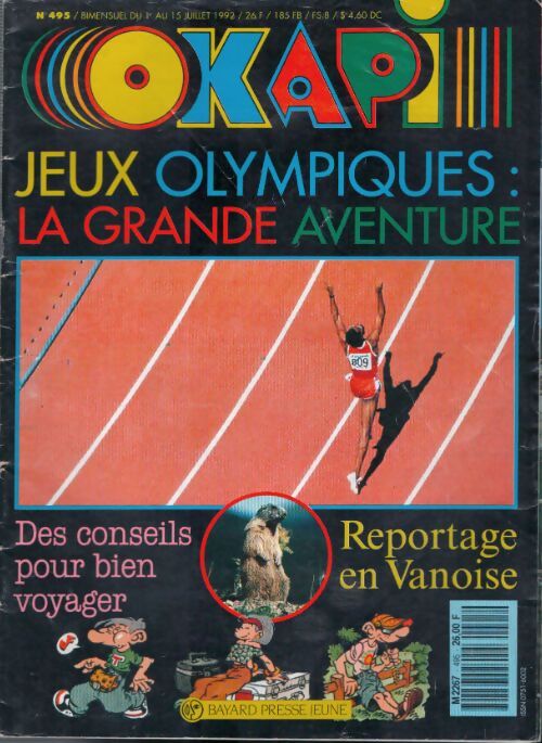 Livrenpoche : Okapi n°495 : Jeux Olympiques - Collectif - Livre