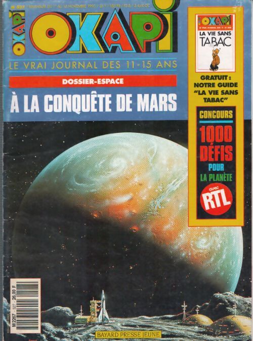 Livrenpoche : Okapi n°527 : A la conquête de Mars - Collectif - Livre