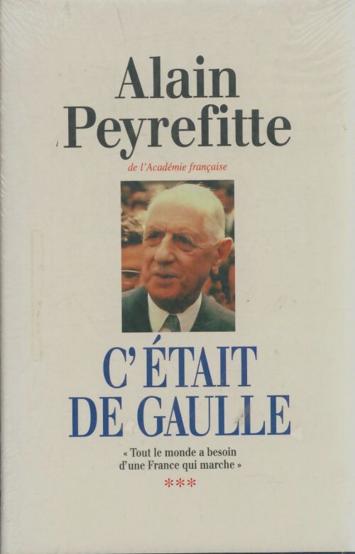 Livrenpoche : C'était de Gaulle - Alain Peyrefitte - Livre