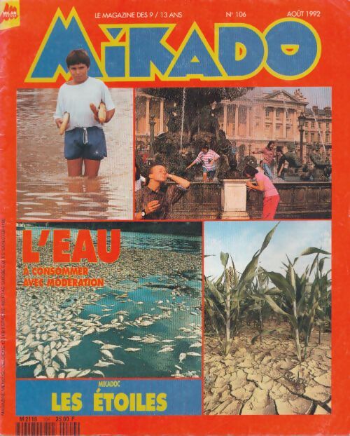 Livrenpoche : Mikado n°106 : L'eau / Les étoiles - Collectif - Livre
