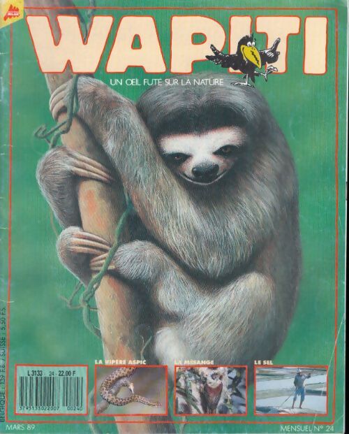 Livrenpoche : Wapiti n°24 : La vipére aspic / La mésange / Le sel - Collectif - Livre