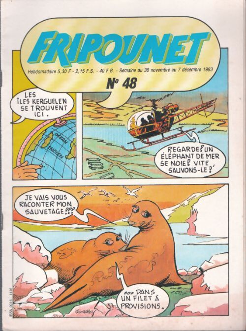 Livrenpoche : Fripounet 1983 n°48 - Collectif - Livre