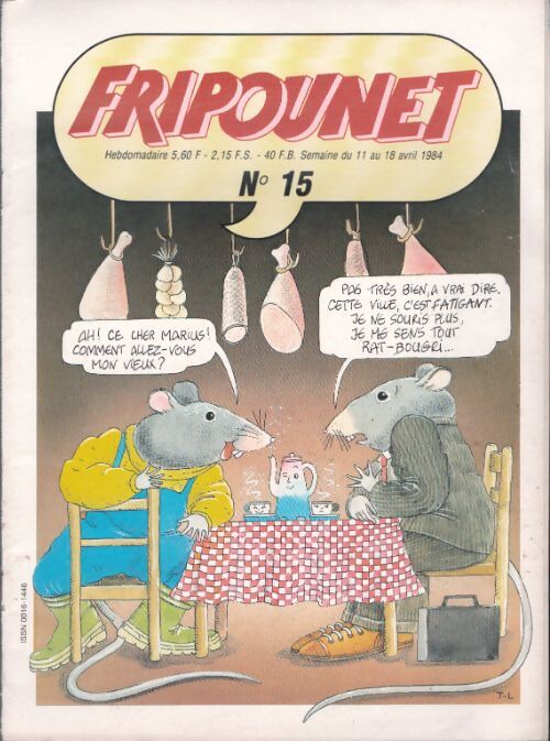 Livrenpoche : Fripounet 1984 n°15 - Collectif - Livre