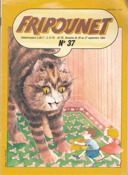 Livrenpoche : Fripounet 1984 n°37 - Collectif - Livre