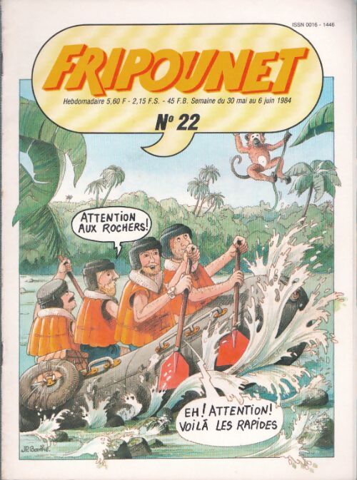 Livrenpoche : Fripounet 1984 n°22 - Collectif - Livre