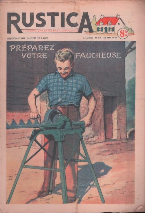 Livrenpoche : Rustica 21e année n°22 : Préparez votre faucheuse - Collectif - Livre