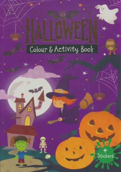 Livrenpoche : Halloween : Colour & activity book - Collectif - Livre