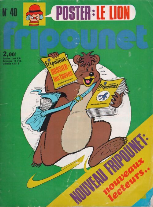 Livrenpoche : Fripounet 1975 n°40 - Collectif - Livre