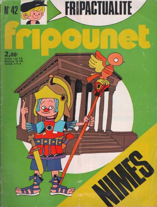 Livrenpoche : Fripounet 1975 n°42  : Nîmes - Collectif - Livre