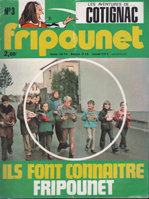 Livrenpoche : Fripounet 1976 n°3 - Collectif - Livre
