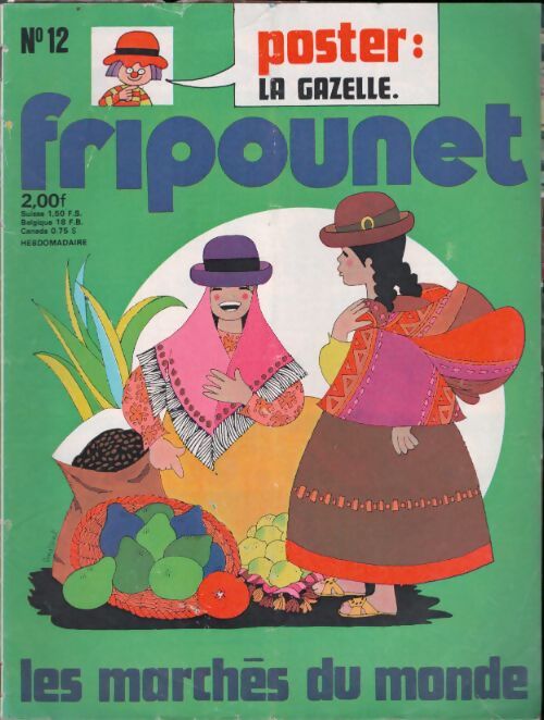 Livrenpoche : Fripounet 1976 n°12 - Collectif - Livre