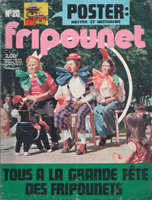 Livrenpoche : Fripounet 1976 n°20 - Collectif - Livre