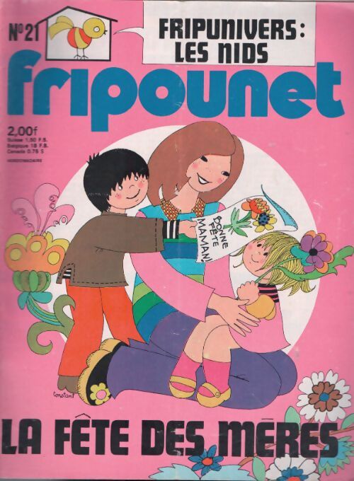Livrenpoche : Fripounet 1976 n°21 : La fête des mères - Collectif - Livre