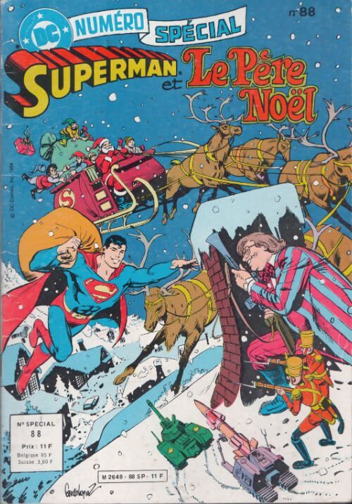 Livrenpoche : Superman poche (n° spécial) n°88 : Superman et le Père Noël - Collectif - Livre