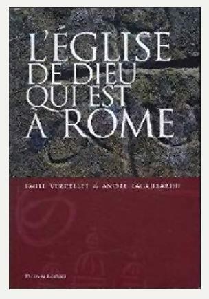 Livrenpoche : L'église de Dieu qui est à Rome - Emile Verdellet - Livre
