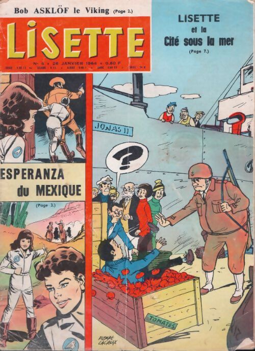 Livrenpoche : Lisette 1964 n°4 : Lisette et la cité sous la mer / Esperanza du Mexique - Collectif - Livre