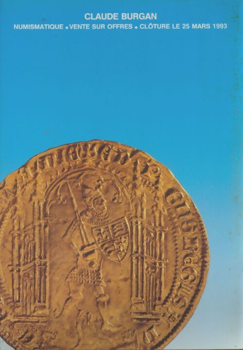 Livrenpoche : Numismatique mars 1993 - Claude Burgan - Livre