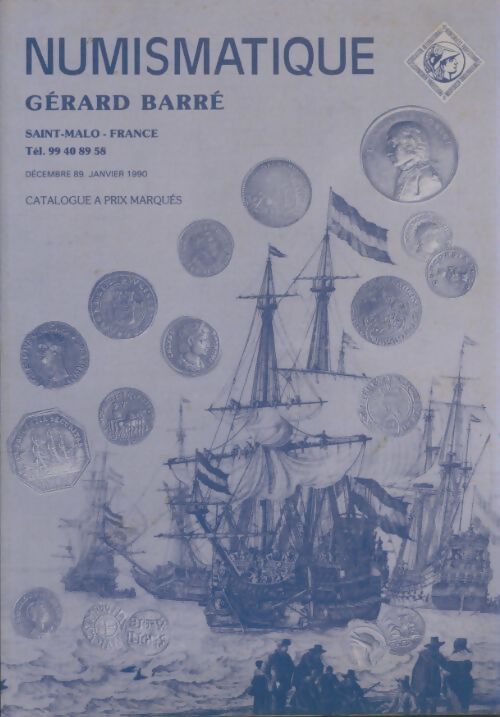 Livrenpoche : Numismatique décembre 1989 - Gérard Barré - Livre