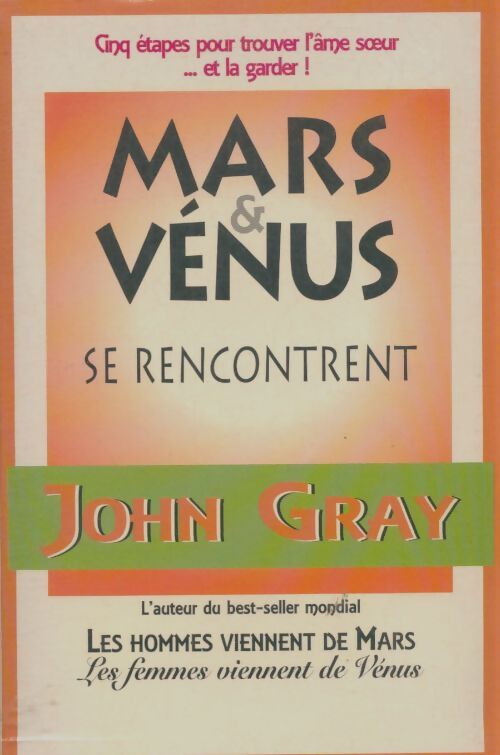 Livrenpoche : Mars et Vénus se rencontrent - John Gray - Livre