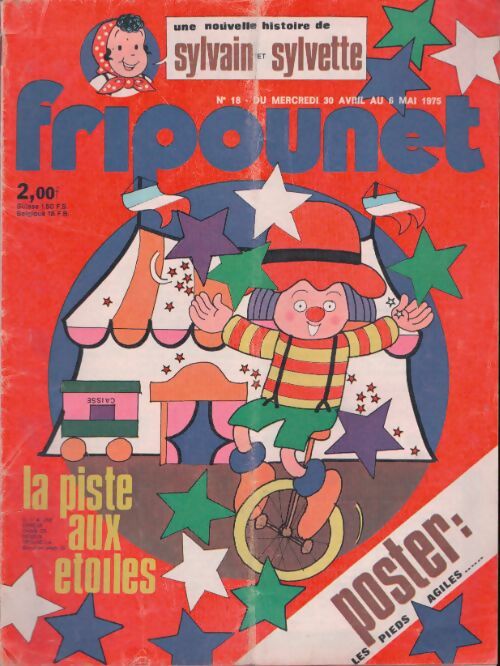 Livrenpoche : Fripounet 1975 n°18 : La piste aux étoiles - Collectif - Livre