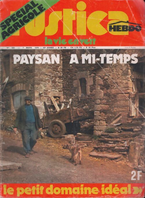 Livrenpoche : Rustica n°323 : Paysan à mi-temps - Collectif - Livre