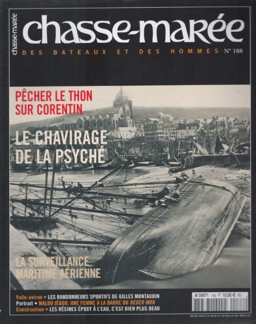 Livrenpoche : Chasse-marée n°188 : Le chavirage de la Psyché - Collectif - Livre