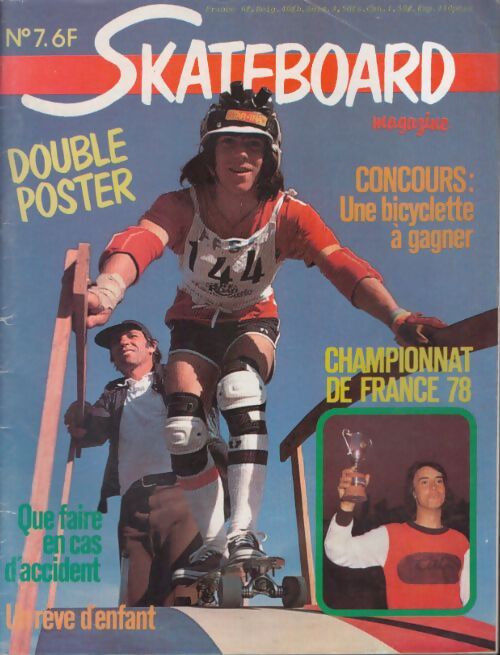 Livrenpoche : Skateboard magazine n°7 - Collectif - Livre