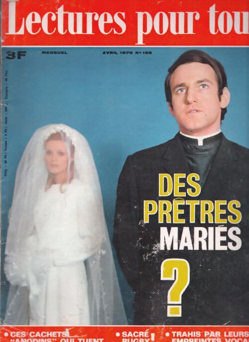 Livrenpoche : Lectures pour tous n°195 : Des prêtres mariés ? - Collectif - Livre