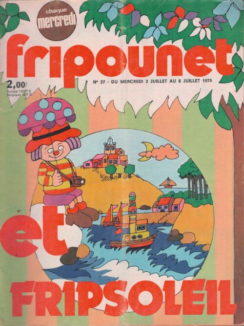 Livrenpoche : Fripounet 1975 n°27 - Collectif - Livre