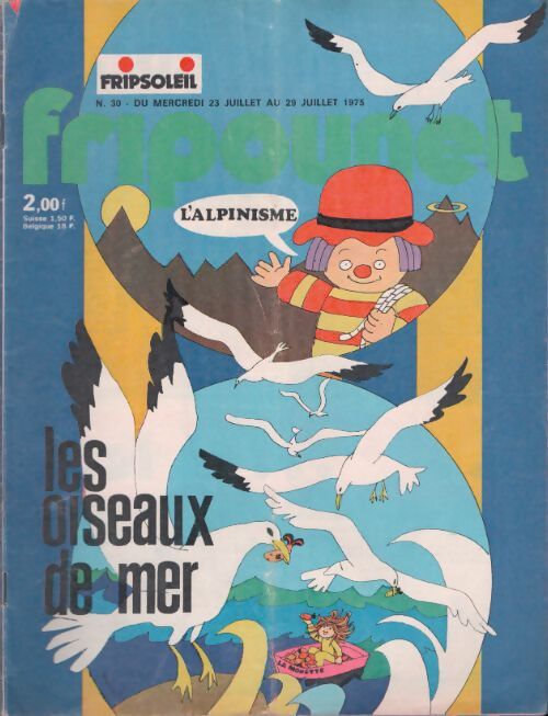 Livrenpoche : Fripounet 1975 n°30 : Les oiseaux de mer - Collectif - Livre