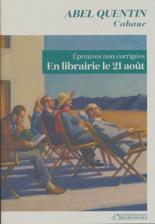 Livrenpoche : Cabane  - Abel Quentin - Livre