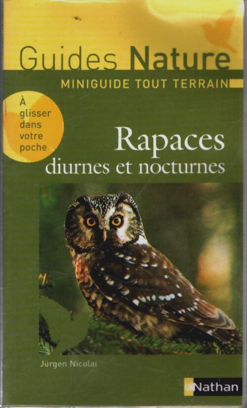 Livrenpoche : Rapaces diurnes et nocturne - Collectif - Livre