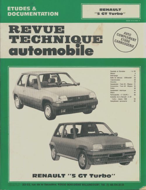 Livrenpoche : Renault 5 gt turbo - Collectif - Livre
