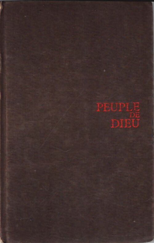 Livrenpoche : Peuple de Dieu - Collectif - Livre