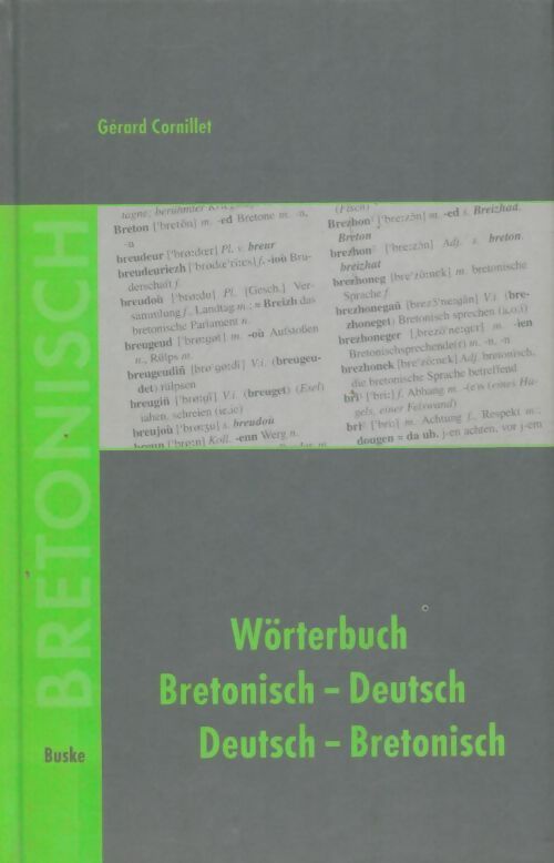 Livrenpoche : Wörterbuch bretonisch-deutsch / deutsch-bretonisch - Gérard Cornillet - Livre