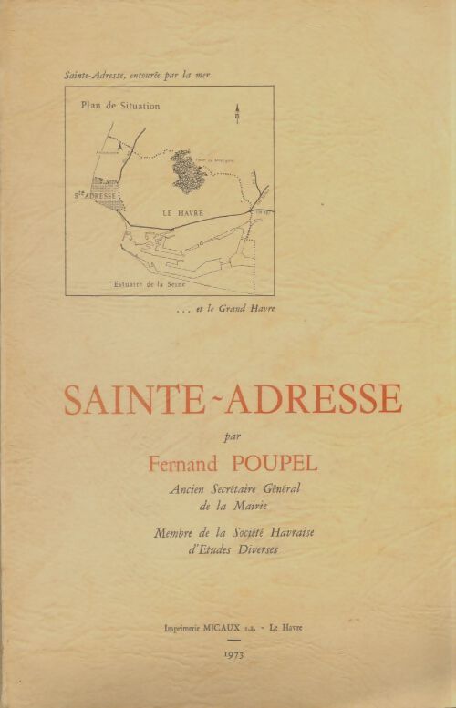 Livrenpoche : Sainte Adresse - Fernand Poupel - Livre