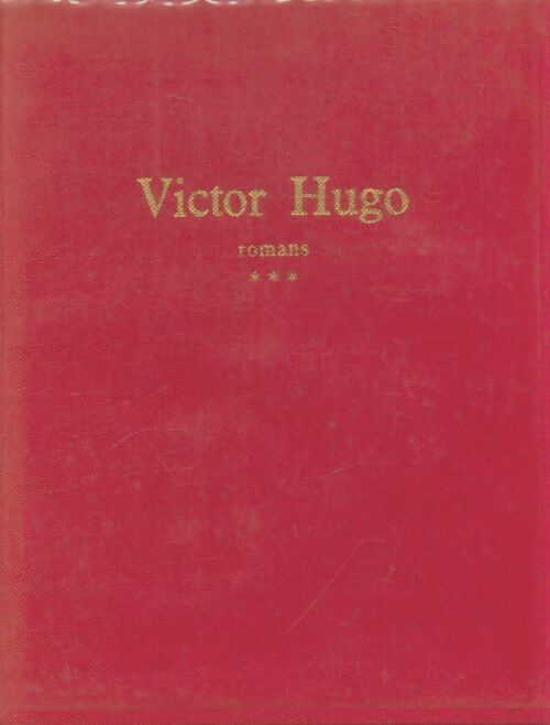 Livrenpoche : Romans Tome III - Victor Hugo - Livre