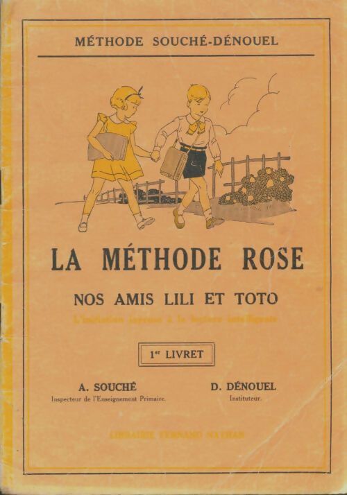 Livrenpoche : La méthode rose 1er livret - A. Souché - Livre